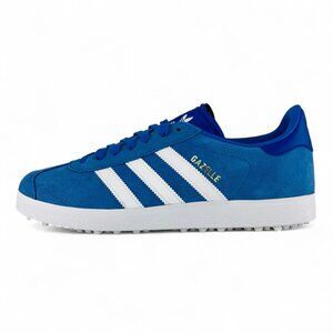 adidas Gazelle Spikeless Golf Blue Bird Men's Blue Spikeless Golf Shoes IH2267
